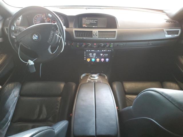 WBAGL83525DC47127 - 2005 BMW 760 I BLACK photo 8