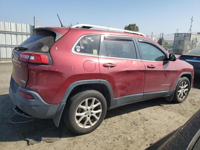 1C4PJLCB8FW536548 - 2015 JEEP CHEROKEE LATITUDE RED photo 3