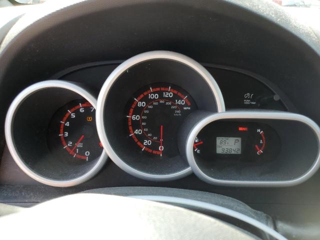 2T1KE40E09C028090 - 2009 TOYOTA MATRIX S GRAY photo 9