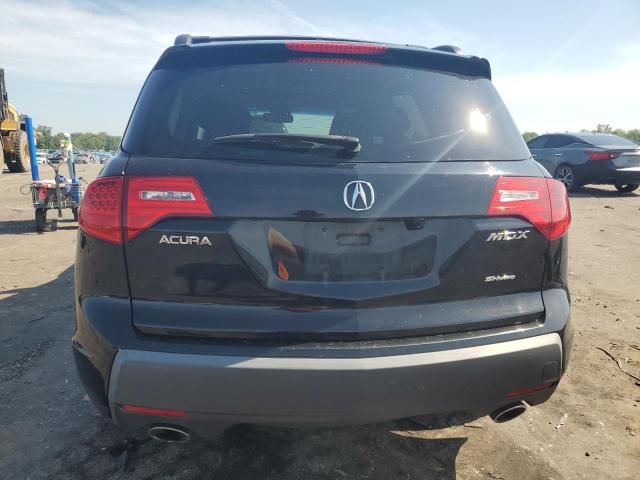 2HNYD28449H532137 - 2009 ACURA MDX TECHNOLOGY BLACK photo 6