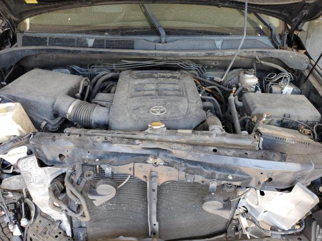 5TFUW5F14DX271931 - 2013 TOYOTA TUNDRA DOUBLE CAB SR5 BLACK photo 11