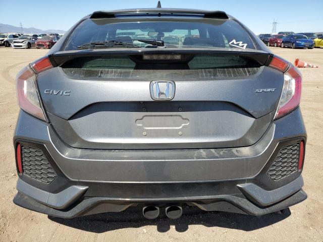 SHHFK7H49KU423828 - 2019 HONDA CIVIC SPORT CHARCOAL photo 6