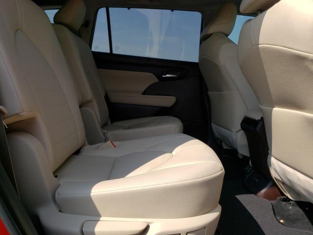 5TDGZRAH4MS034734 - 2021 TOYOTA HIGHLANDER XLE BURGUNDY photo 11