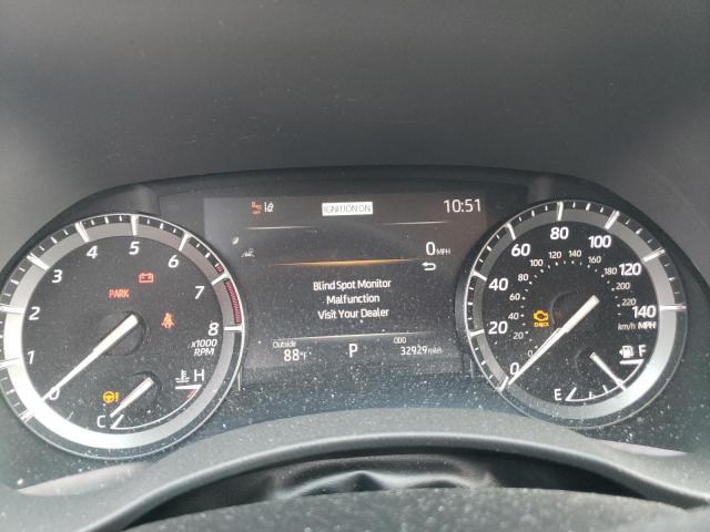 5TDGZRAH4MS034734 - 2021 TOYOTA HIGHLANDER XLE BURGUNDY photo 9