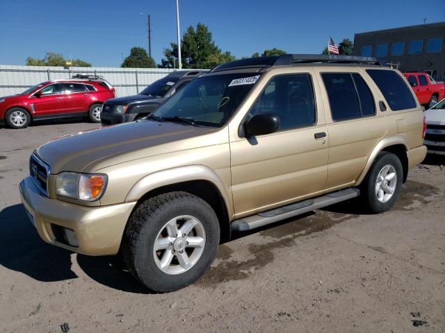 JN8DR09Y74W914916 - 2004 NISSAN PATHFINDER LE 金色 照片 1