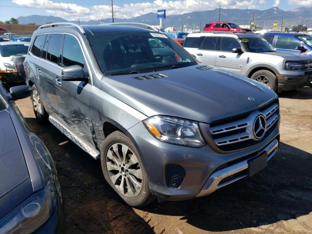 4JGDF6EE0HA971654 - 2017 MERCEDES-BENZ GLS 450 4MATIC GRAY photo 4