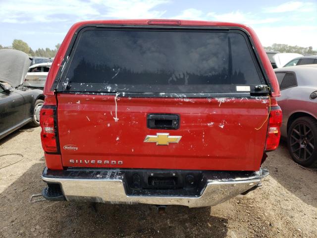 1GCVKPECXFZ381677 - 2015 CHEVROLET SILVERADO K1500 RED photo 6