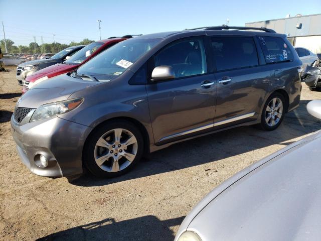 5TDXK3DC0DS358779 - 2013 TOYOTA SIENNA SPORT GRAY photo 1