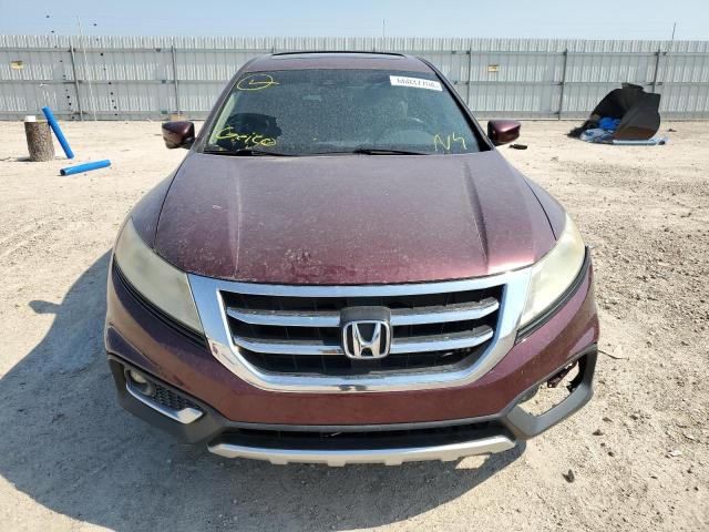 5J6TF3H57DL005014 - 2013 HONDA CROSSTOUR EXL ბურგუნდია ფოტო 5