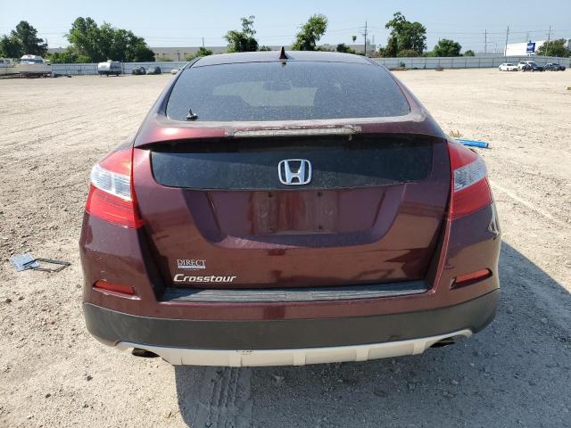 5J6TF3H57DL005014 - 2013 HONDA CROSSTOUR EXL ბურგუნდია ფოტო 6