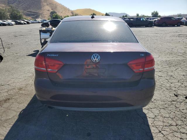 1VWAT7A35EC027114 - 2014 VOLKSWAGEN PASSAT S BURGUNDY photo 6