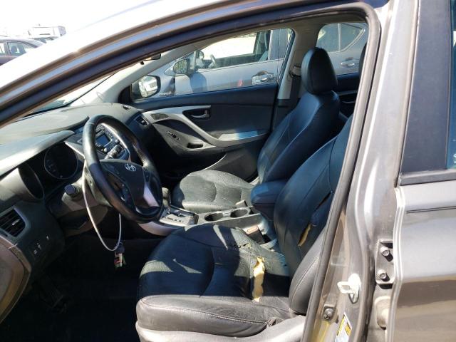 5NPDH4AE7DH442794 - 2013 HYUNDAI ELANTRA GLS GRAY photo 7