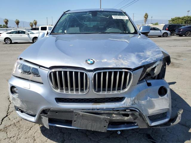 5UXWX9C50E0D16993 - 2014 BMW X3 XDRIVE28I BLUE photo 5