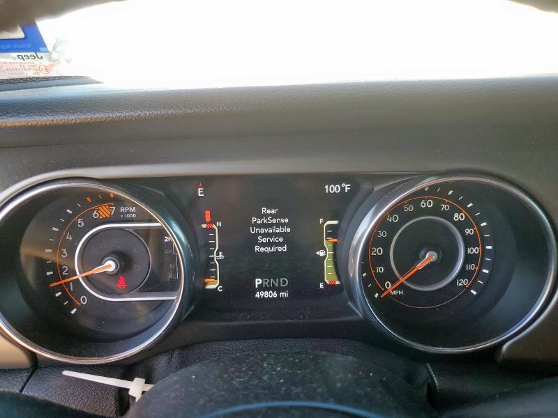 1C4HJXDN2MW609155 - 2021 JEEP WRANGLER U SPORT Ağ foto 9