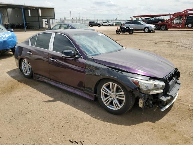 JN1EV7AP9KM541218 - 2019 INFINITI Q50 LUXE 紫色 照片 4