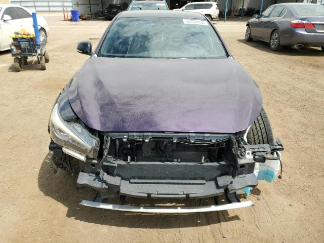 JN1EV7AP9KM541218 - 2019 INFINITI Q50 LUXE 紫色 照片 5