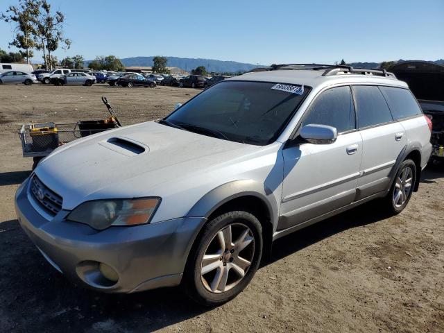 4S4BP68C356321195 - 2005 SUBARU LEGACY OUTBACK 2.5 XT WHITE photo 1