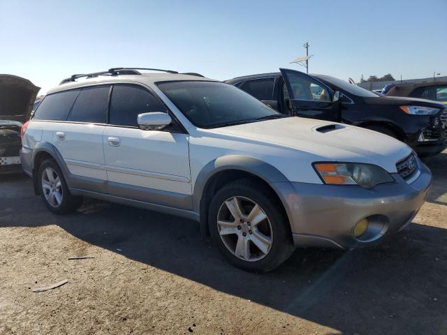 4S4BP68C356321195 - 2005 SUBARU LEGACY OUTBACK 2.5 XT WHITE photo 4