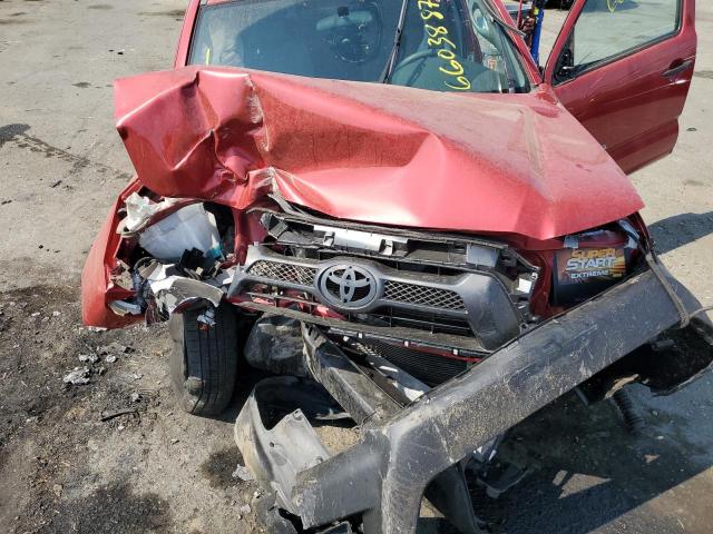 5TFTX4CN3FX061754 - 2015 TOYOTA TACOMA ACCESS CAB წითელი ფოტო 11