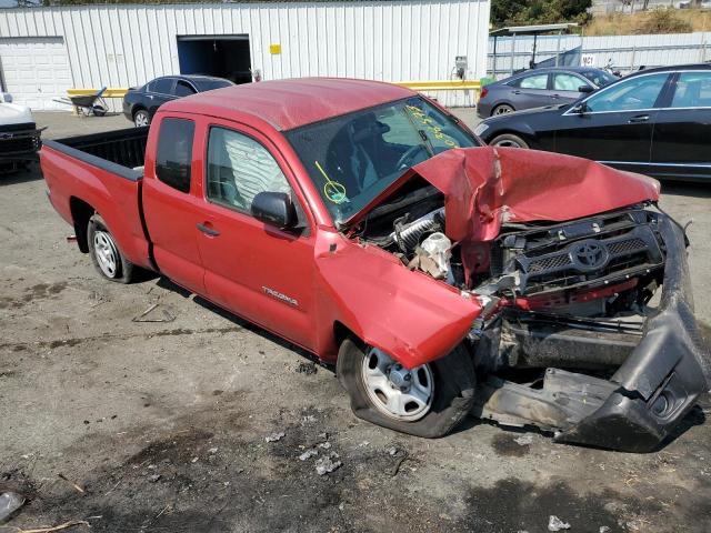 5TFTX4CN3FX061754 - 2015 TOYOTA TACOMA ACCESS CAB წითელი ფოტო 4