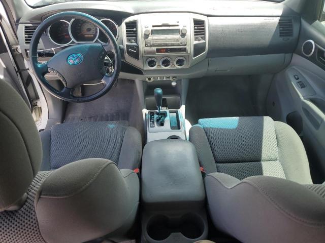 5TELU42N89Z620660 - 2009 TOYOTA TACOMA DOUBLE CAB Beyaz fotoğraf 8