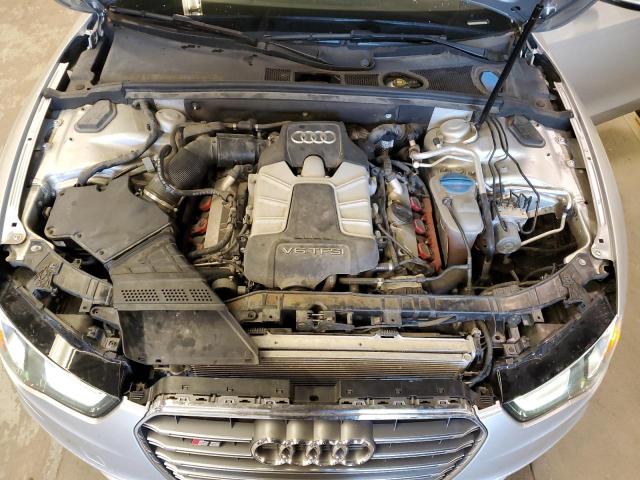 WAUVGAFH4DN009598 - 2013 AUDI S5 PRESTIGE 银色 照片 11