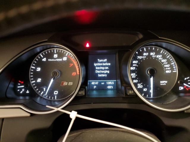 WAUVGAFH4DN009598 - 2013 AUDI S5 PRESTIGE 银色 照片 9