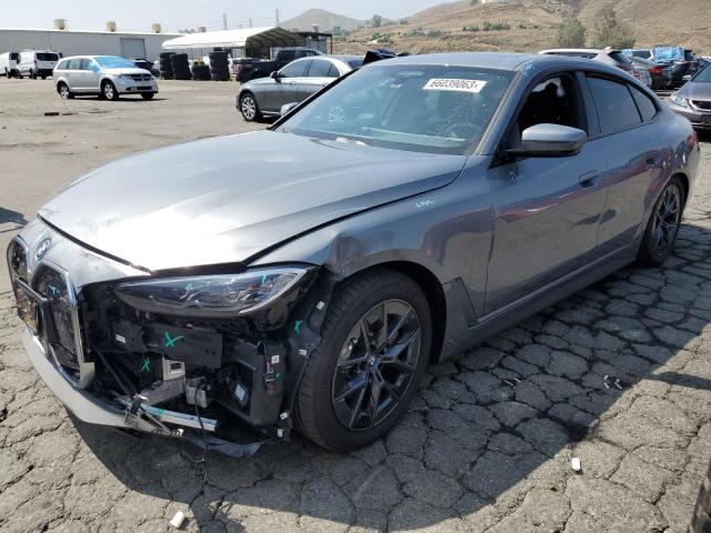 WBY73AW05PFP83311 - 2023 BMW I4 EDRIVE4 GRAY photo 1