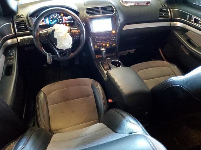 1FM5K7D82HGE38333 - 2017 FORD EXPLORER XLT GRAY photo 8