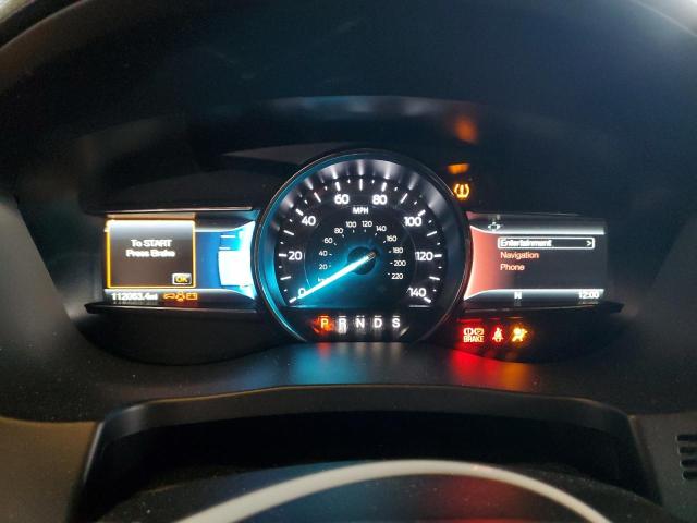 1FM5K7D82HGE38333 - 2017 FORD EXPLORER XLT GRAY photo 9