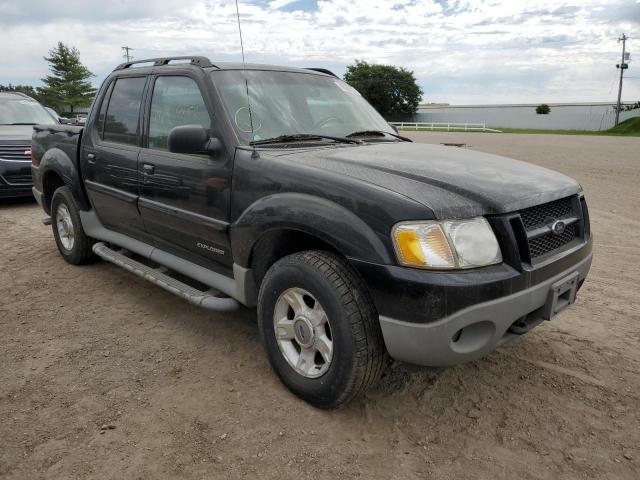 1FMZU77E11UB83632 - 2001 FORD EXPLORER S BLACK photo 4