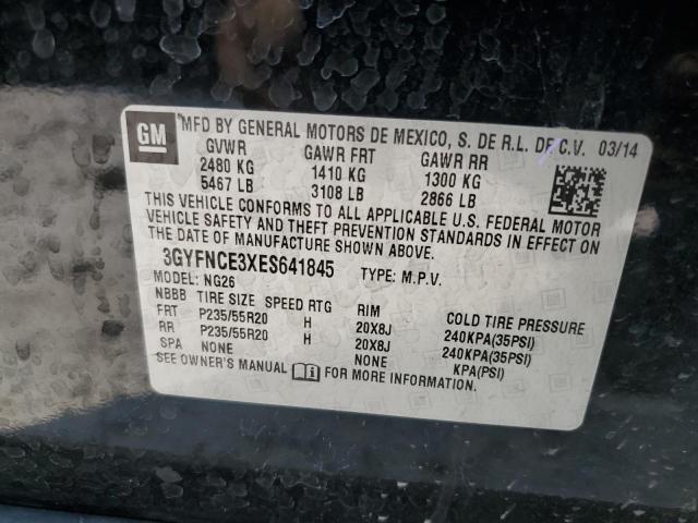 3GYFNCE3XES641845 - 2014 CADILLAC SRX PERFORMANCE COLLECTION Қара фото 13