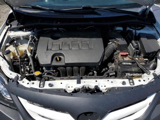 5YFBU4EE1DP211972 - 2013 TOYOTA COROLLA BASE თეთრი ფოტო 11