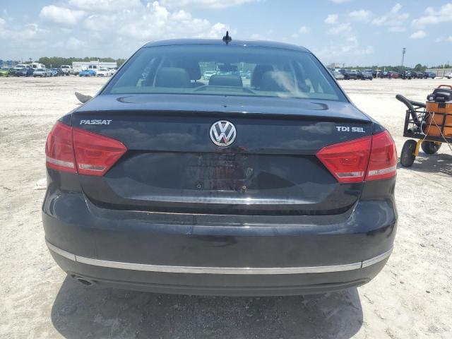 1VWCN7A34DC009785 - 2013 VOLKSWAGEN PASSAT SEL 黑色 照片 6