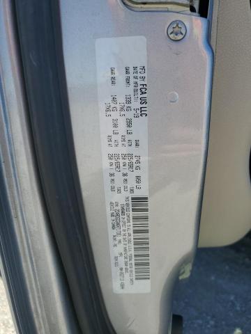 2C4RDGCGXKR717351 - 2019 DODGE GRAND CARAVAN SXT SILVER photo 13