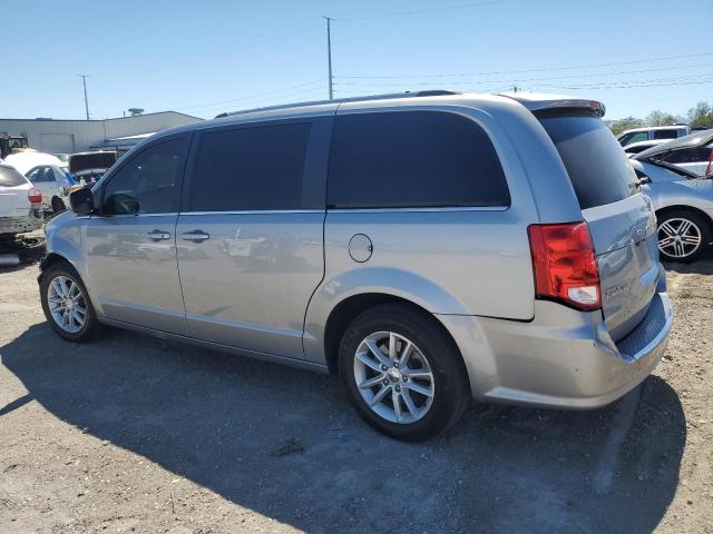 2C4RDGCGXKR717351 - 2019 DODGE GRAND CARAVAN SXT SILVER photo 2