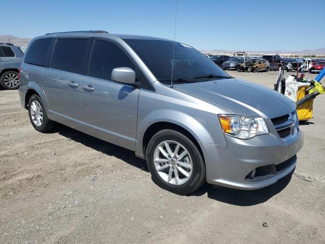 2C4RDGCGXKR717351 - 2019 DODGE GRAND CARAVAN SXT SILVER photo 4