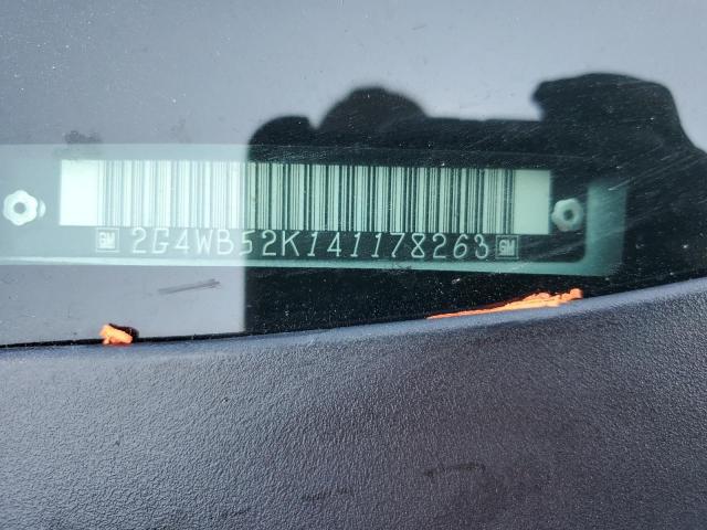 2G4WB52K141178263 - 2004 BUICK REGAL LS SILVER photo 12