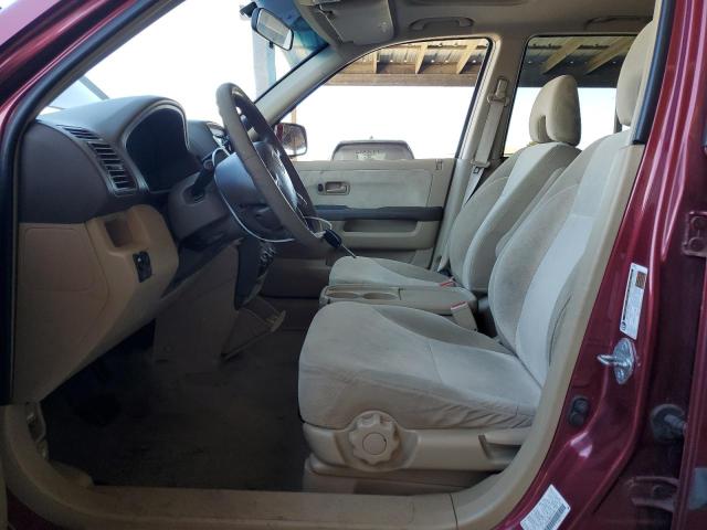 SHSRD78886U445782 - 2006 HONDA CR-V EX BURGUNDY photo 7