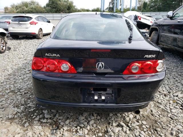 JH4DC54836S002908 - 2006 ACURA RSX BLACK photo 6