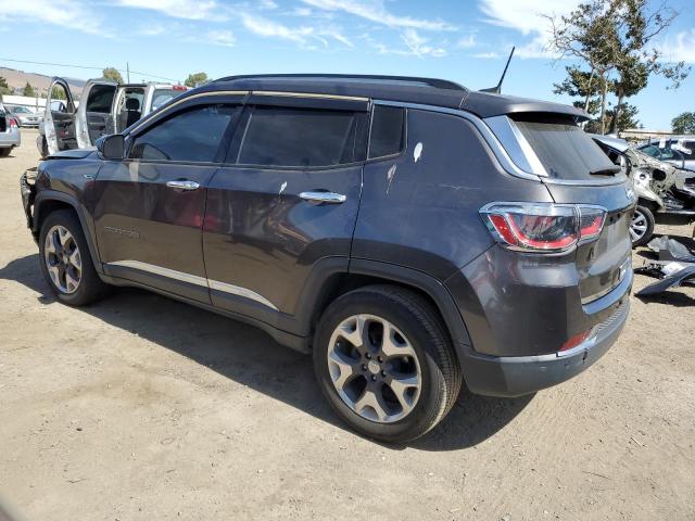 3C4NJCCBXJT362231 - 2018 JEEP COMPASS LIMITED Темно-сірий фото 2