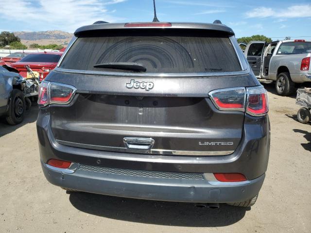 3C4NJCCBXJT362231 - 2018 JEEP COMPASS LIMITED Темно-сірий фото 6
