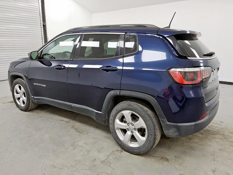 3C4NJCBB0JT193547 - 2018 JEEP COMPASS LATITUDE Niebieski zdjęcie 2