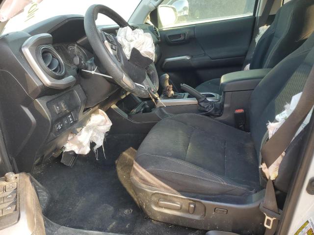 5TFCZ5AN5MX262796 - 2021 TOYOTA TACOMA DOUBLE CAB WHITE photo 7