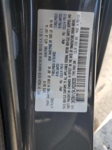 3MZBN1V34JM229005 - 2018 MAZDA 3 TOURING Сұр фото 12