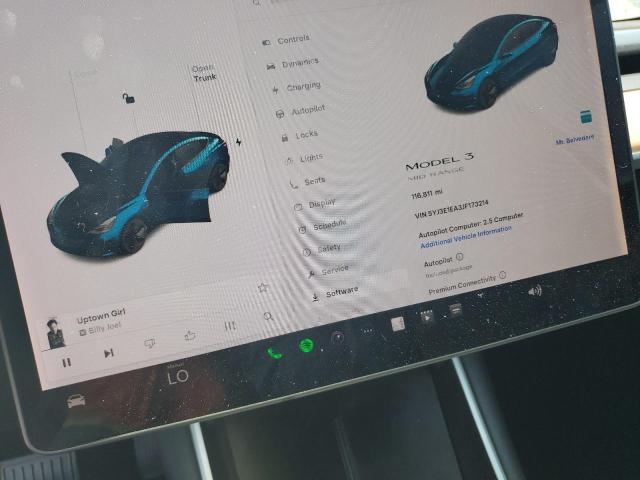 5YJ3E1EA3JF173214 - 2018 TESLA MODEL 3 Schwarz Foto 9