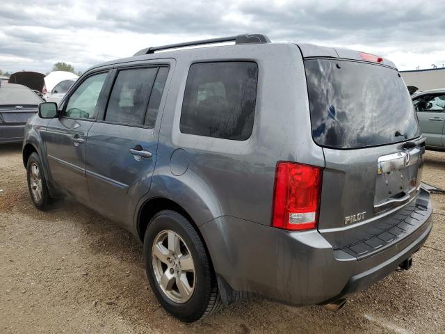 5FNYF4H59BB009504 - 2011 HONDA PILOT EXL GRAY photo 2