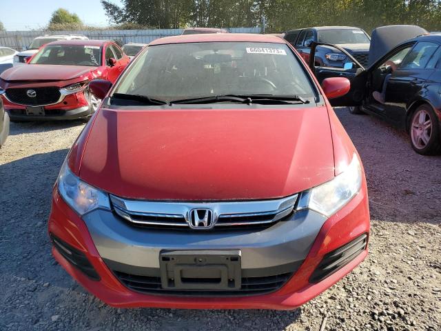 JHMZE2H3XDS005282 - 2013 HONDA INSIGHT RED photo 5