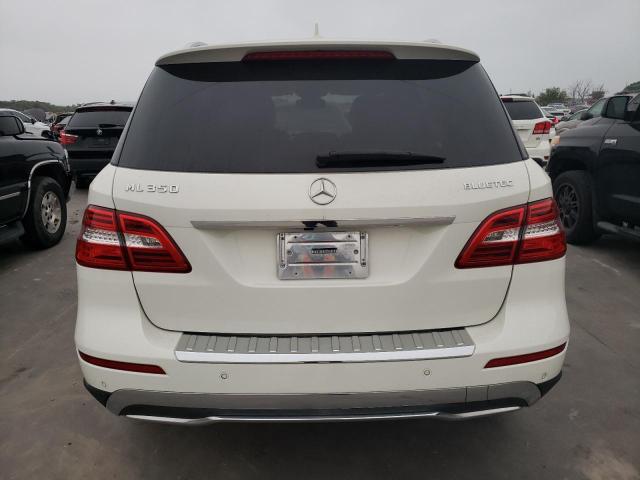 4JGDA2EB6CA056071 - 2012 MERCEDES-BENZ ML 350 BLU WHITE photo 6