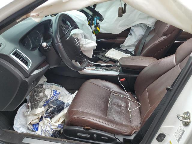 19UUB2F72FA003014 - 2015 ACURA TLX ADVANCE WHITE photo 7